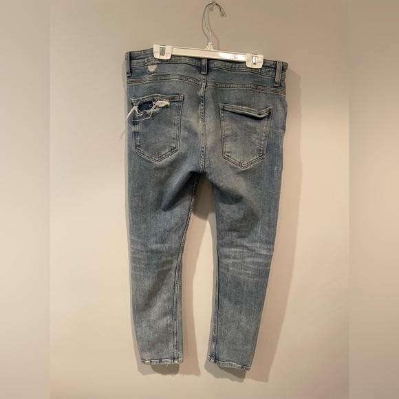 Zara size 31 Ripped Jeans - Picture 3 of 5